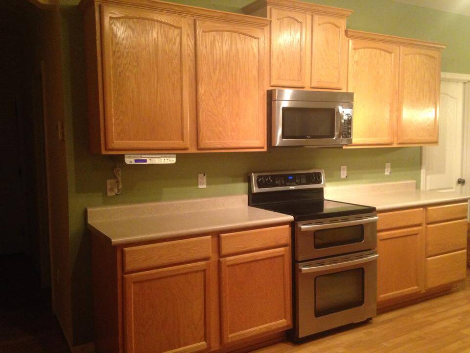 White cabinet kitchen remodel