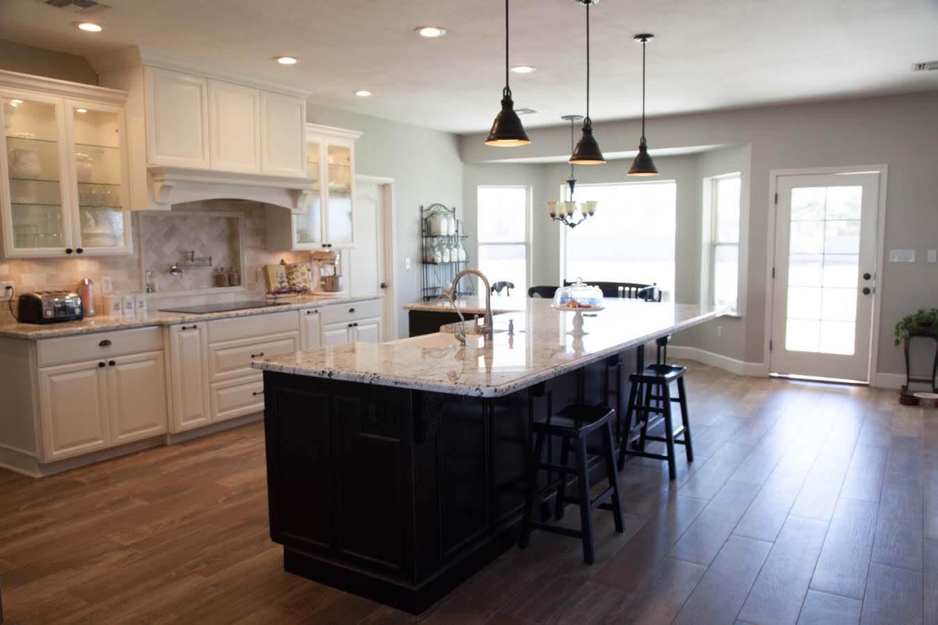 before and after kitchen remodel white cabinets