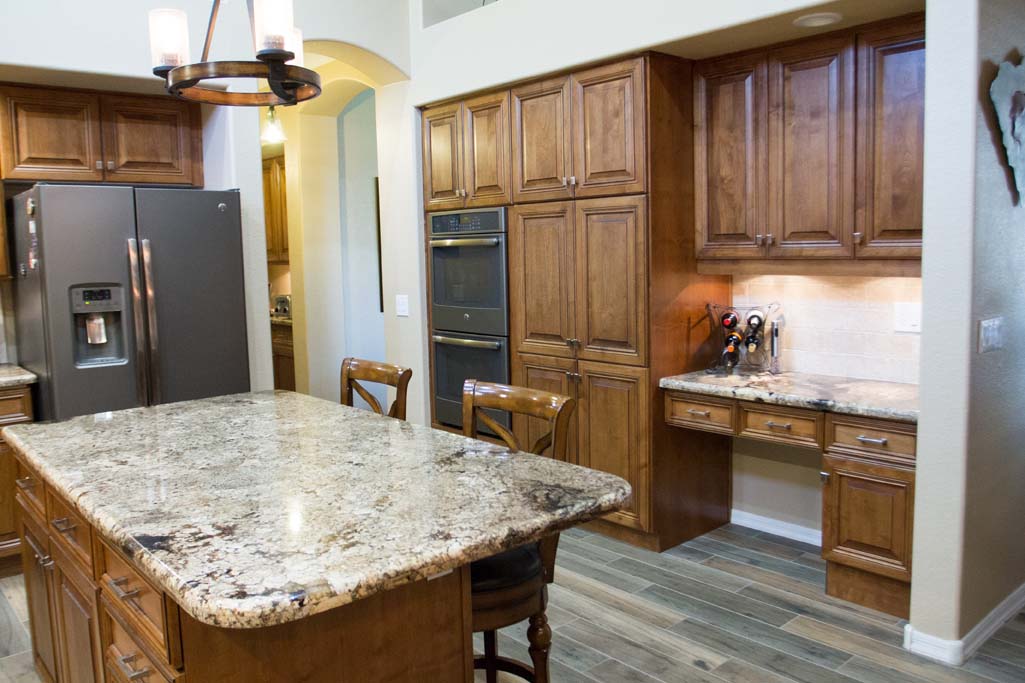 Southwestern Kitchen Remodel Cabinet Refacing Home Remodel Arizona